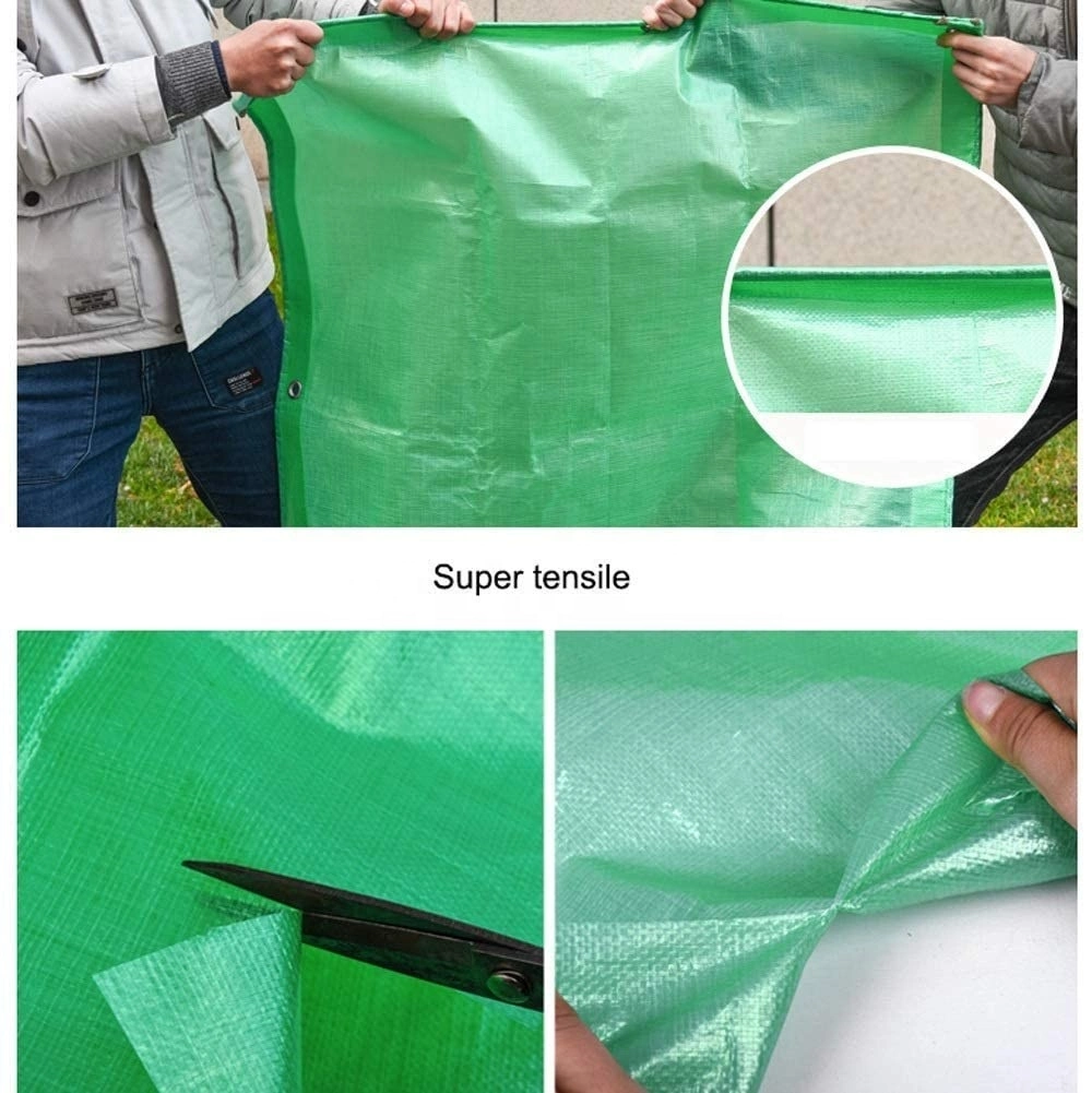 Custom Waterproof Outdoor Eco-Friendly Fabric PE Tarpaulin for Tent Material Cover Poly Tarps