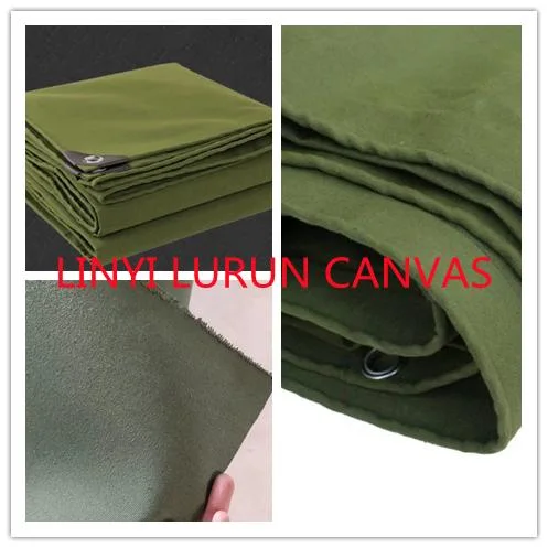 Customized Outdoor Polyester Canvas Tarp for Tents&Truck Cover