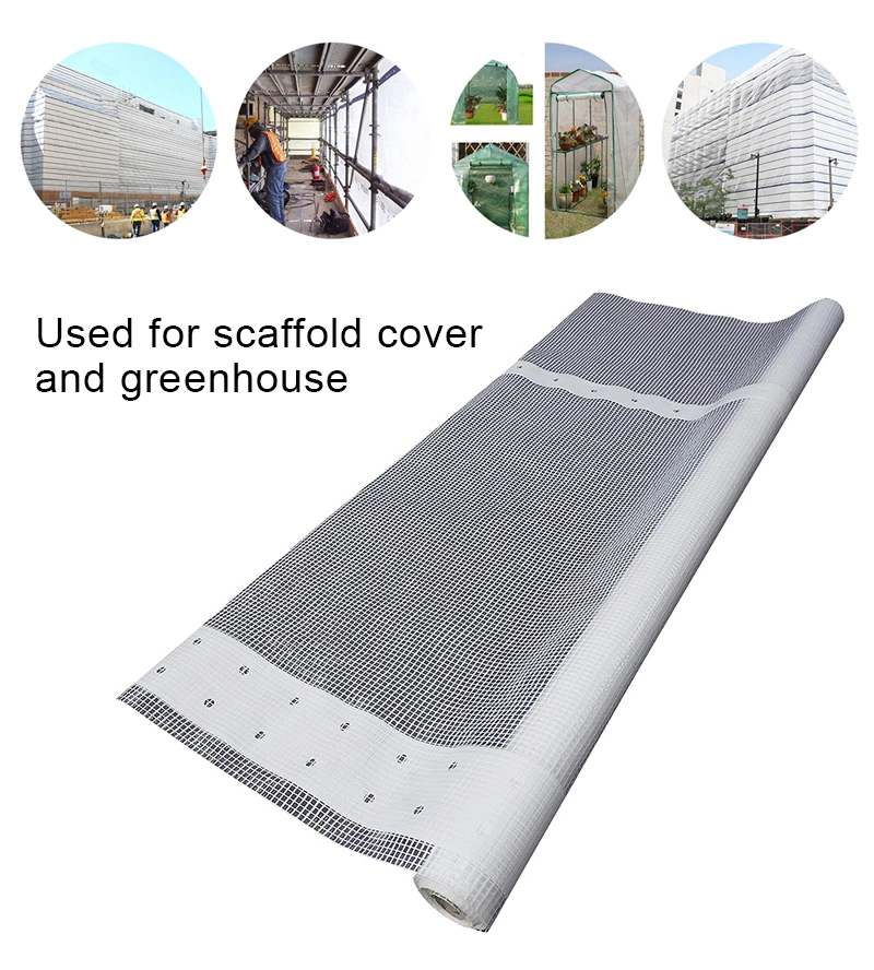 Reinforced Poly PE Scaffold Sheeting Tarp for European American Market