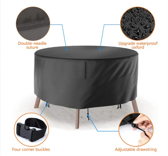 テーブルと椅子用の耐久性のある防水パティオとパティオ家具カバー